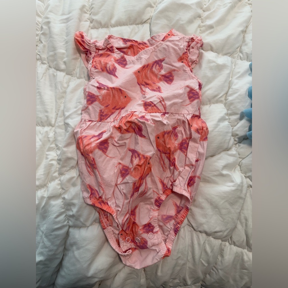 Baby girl carters onesie 18 months